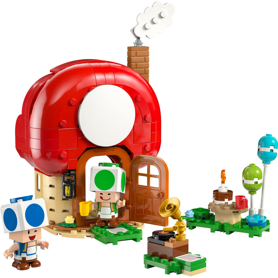 LEGO Super Mario 72041 — Petrecere acasa la Toad – imagine 7