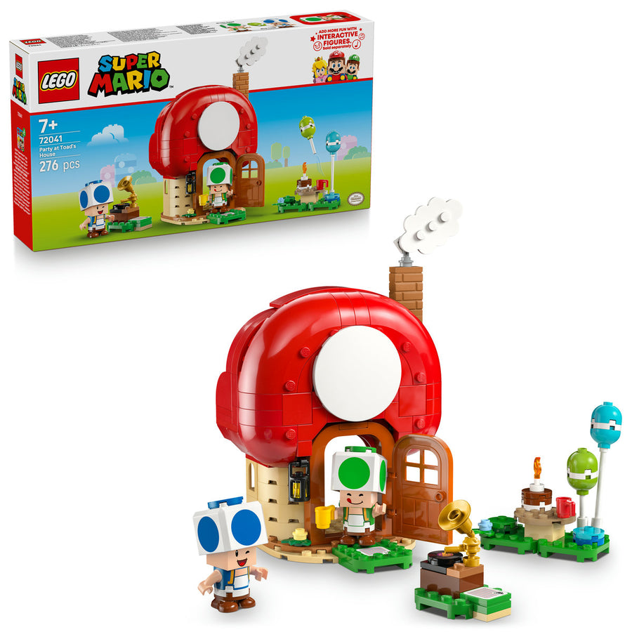 LEGO Super Mario 72041 — Petrecere acasa la Toad – imagine 1