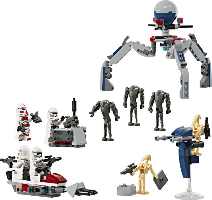 LEGO Star Wars 75372 — Pachet de lupta: Clone Trooper și droid de lupta