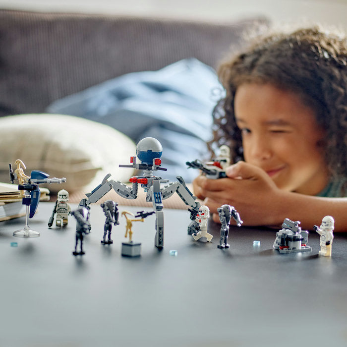 LEGO Star Wars 75372 — Pachet de lupta: Clone Trooper și droid de lupta – imagine 8