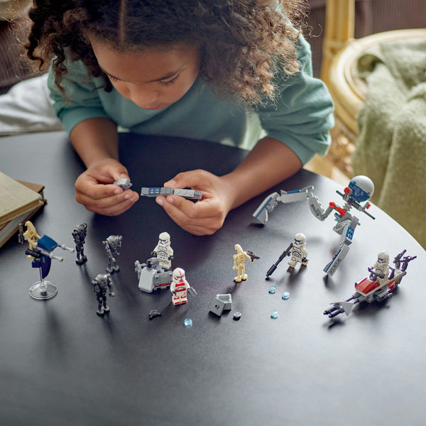 LEGO Star Wars 75372 — Pachet de lupta: Clone Trooper și droid de lupta – imagine 4