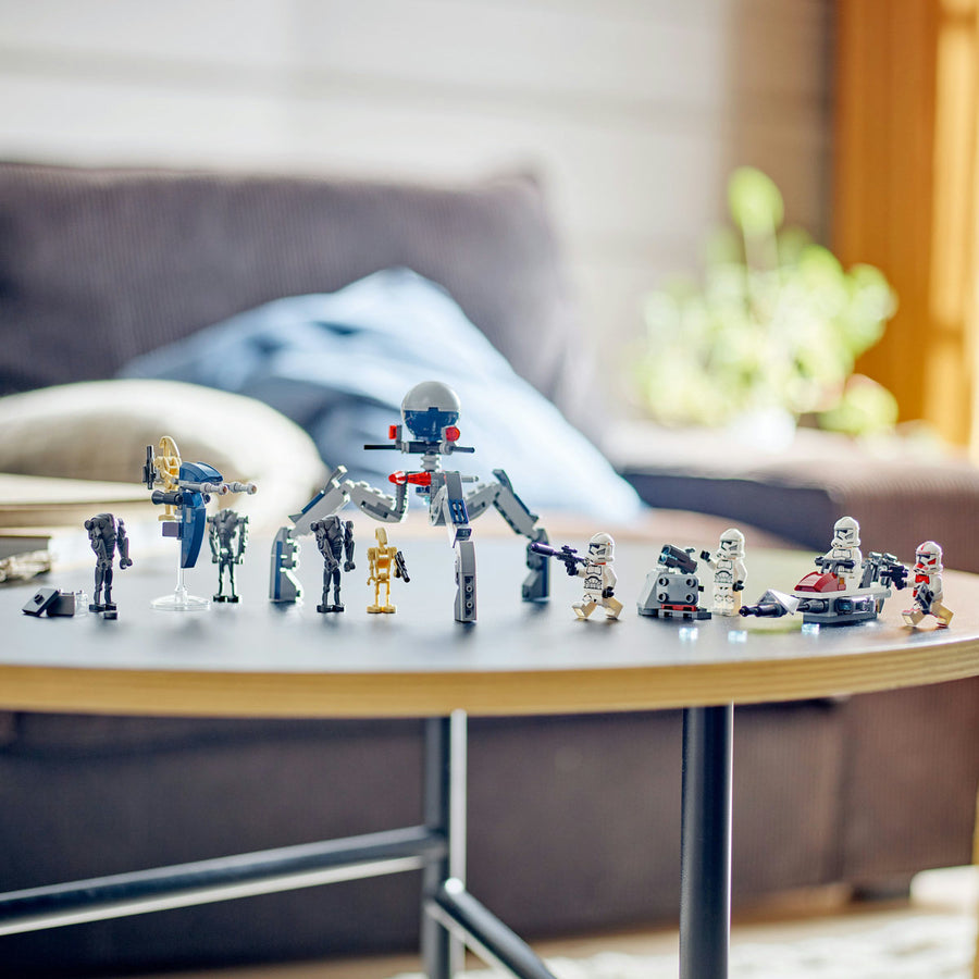 LEGO Star Wars 75372 — Pachet de lupta: Clone Trooper și droid de lupta – imagine 6