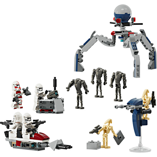LEGO Star Wars 75372 — Pachet de lupta: Clone Trooper și droid de lupta – imagine 7