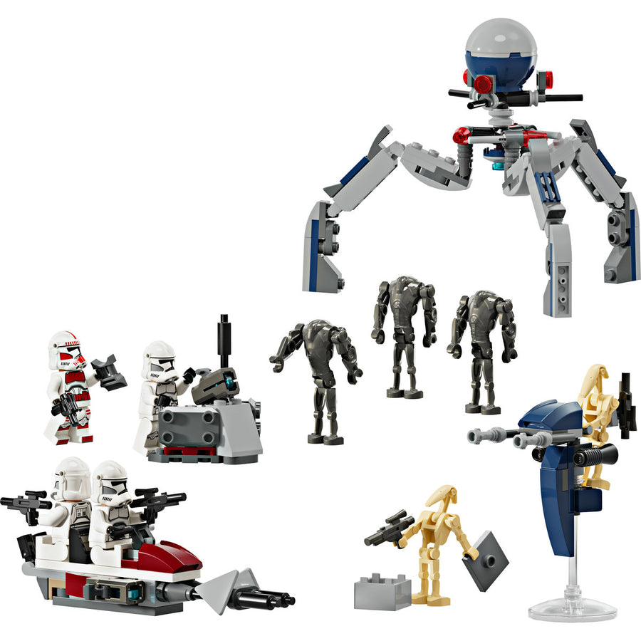 LEGO Star Wars 75372 — Pachet de lupta: Clone Trooper și droid de lupta – imagine 7