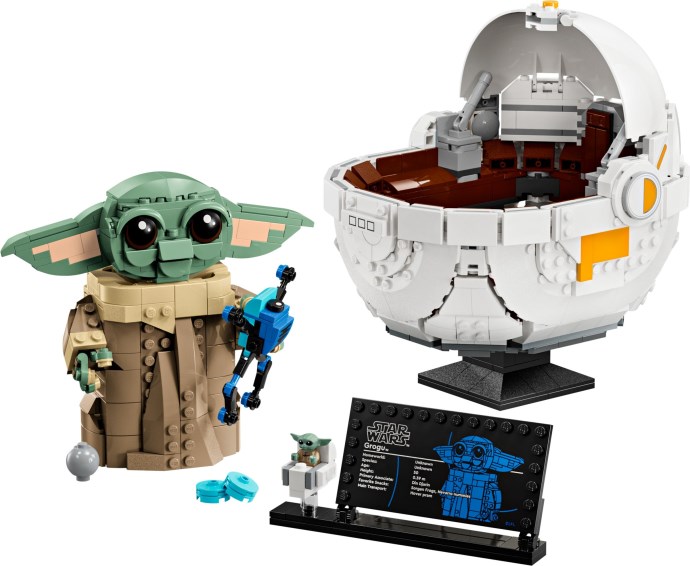 LEGO Star Wars 75403 — Grogu™ cu landoul planor