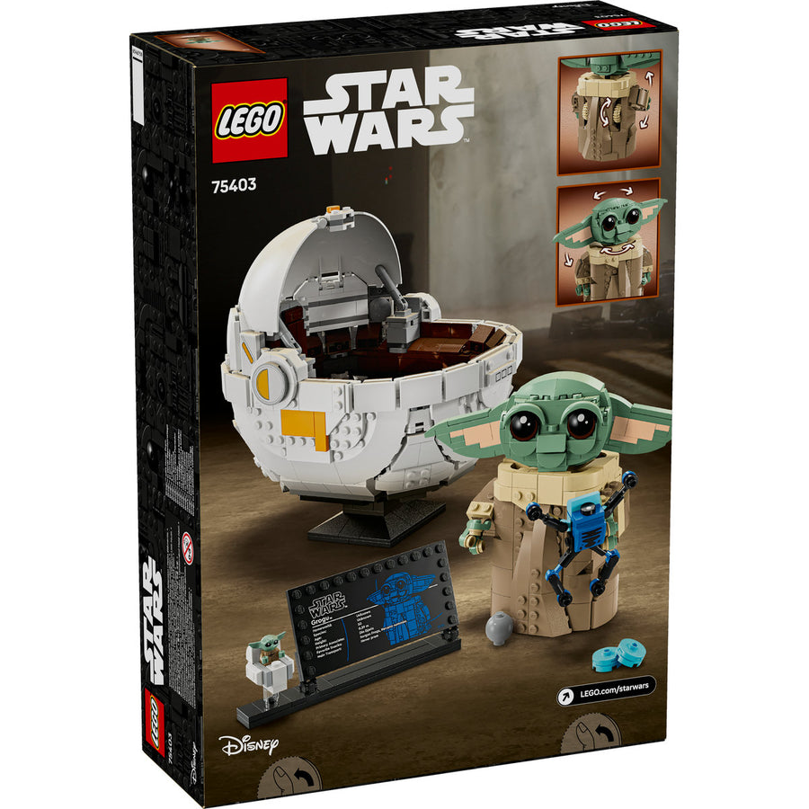 LEGO Star Wars 75403 — Grogu™ cu landoul planor – imagine 3