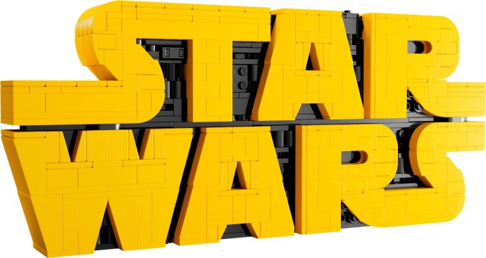 LEGO Star Wars 75407 — Logoul Star Wars din caramizi