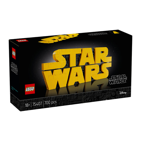 LEGO Star Wars 75407 — Logoul Star Wars din caramizi – imagine 2