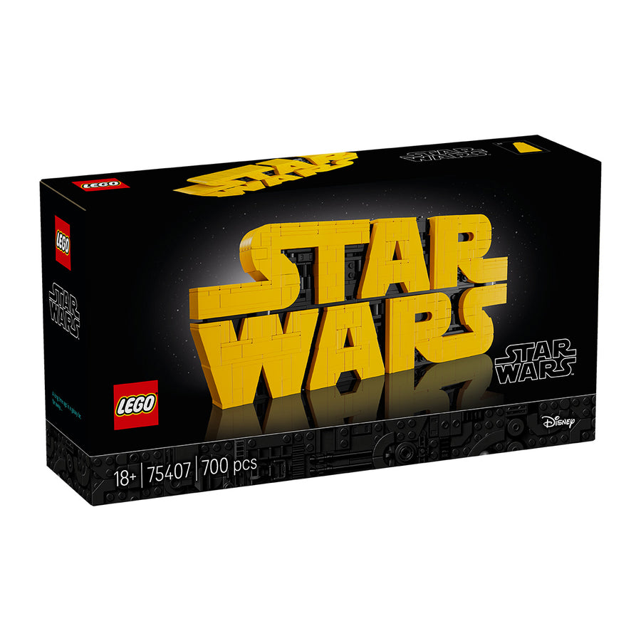 LEGO Star Wars 75407 — Logoul Star Wars din caramizi – imagine 2