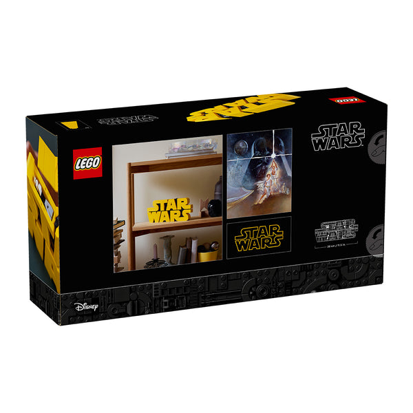LEGO Star Wars 75407 — Logoul Star Wars din caramizi – imagine 3