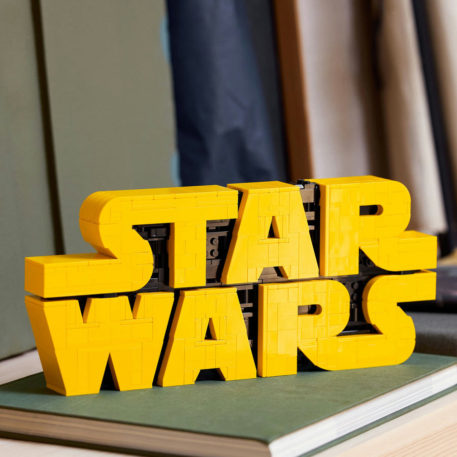 LEGO Star Wars 75407 — Logoul Star Wars din caramizi – imagine 6