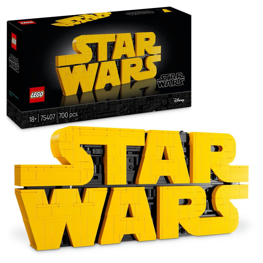 LEGO Star Wars 75407 — Logoul Star Wars din caramizi – imagine 1
