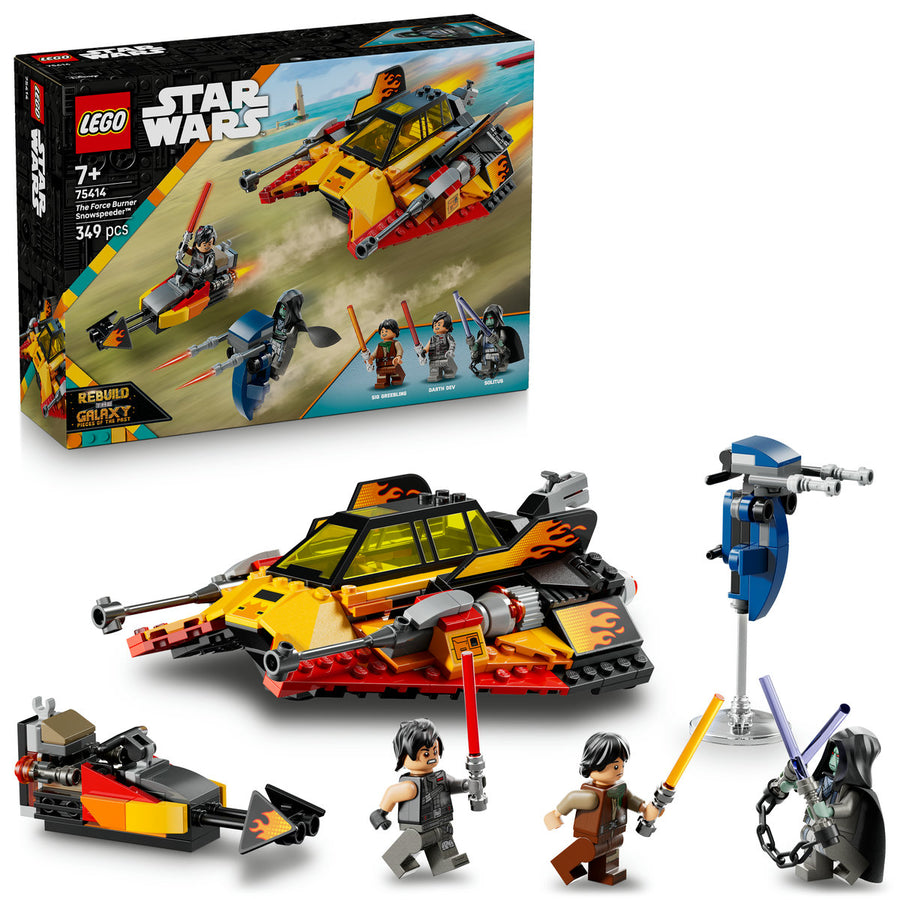LEGO Star Wars 75414 — Snowspeeder înflacarat – imagine 1