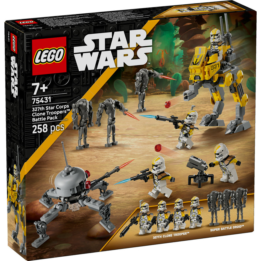 LEGO Star Wars 75431 — Pachet de lupta Soldati clona din unitatea stelara 327 – imagine 2
