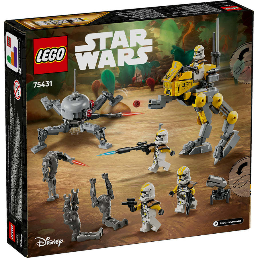 LEGO Star Wars 75431 — Pachet de lupta Soldati clona din unitatea stelara 327 – imagine 3