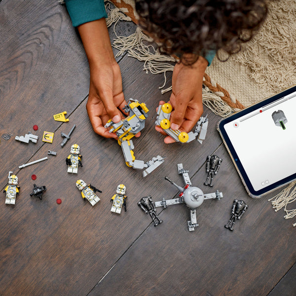 LEGO Star Wars 75431 — Pachet de lupta Soldati clona din unitatea stelara 327 – imagine 4