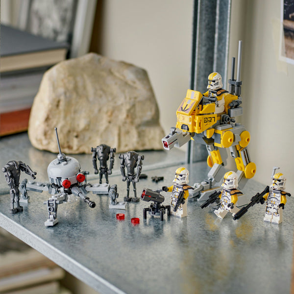 LEGO Star Wars 75431 — Pachet de lupta Soldati clona din unitatea stelara 327 – imagine 6