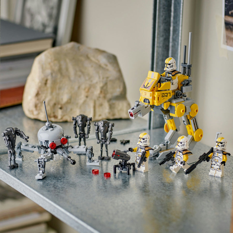 LEGO Star Wars 75431 — Pachet de lupta Soldati clona din unitatea stelara 327 – imagine 6