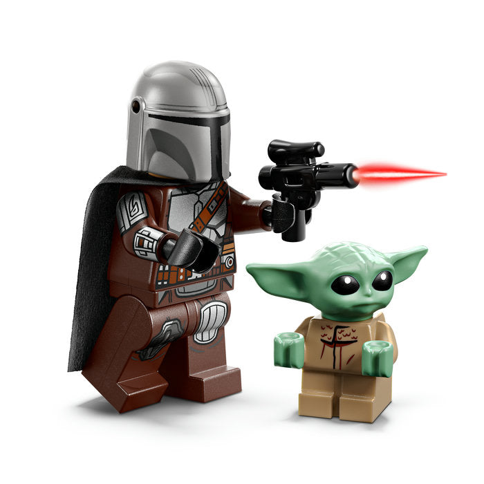 LEGO Star Wars 75436 — Motocicleta rapidă a lui Mandalorian și Grogu – imagine 9