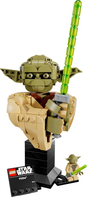 LEGO Star Wars 75438 — Bustul lui Yoda