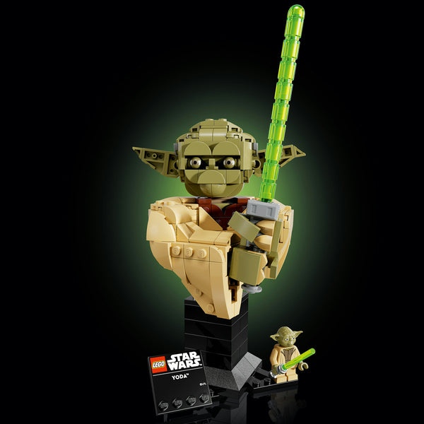 LEGO Star Wars 75438 — Bustul lui Yoda – imagine 7