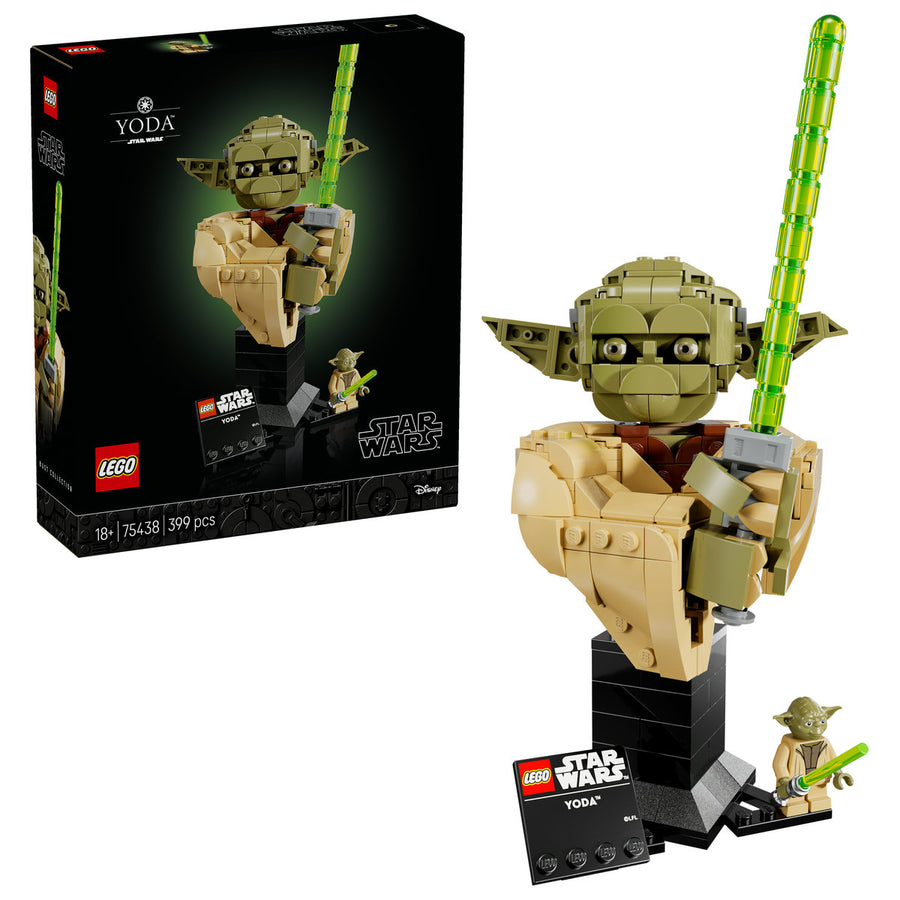 LEGO Star Wars 75438 — Bustul lui Yoda – imagine 1