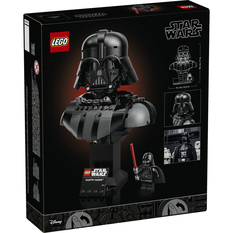 LEGO Star Wars 75439 — Bustul lui Darth Vader – imagine 3