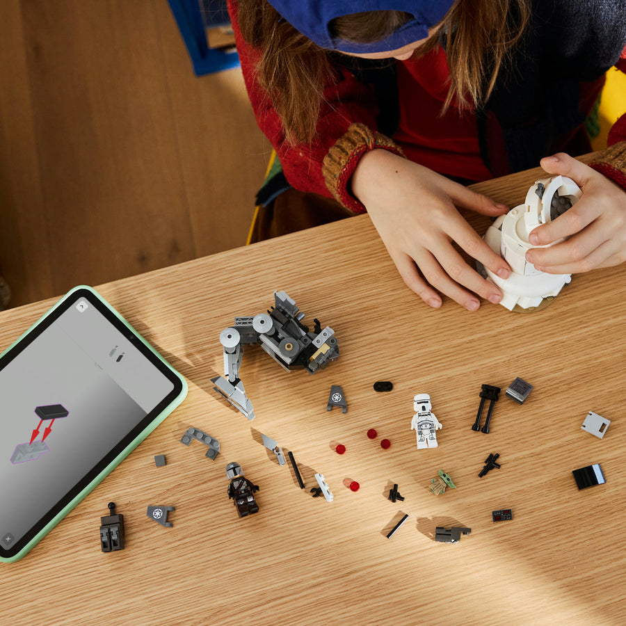Piesele setului LEGO Star Wars 75444 Atac cu AT-RT