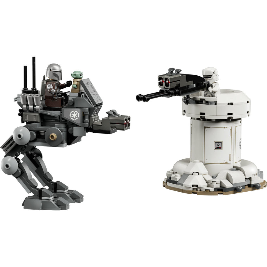 Spatele cutiei LEGO Star Wars 75444 cu detalii despre set