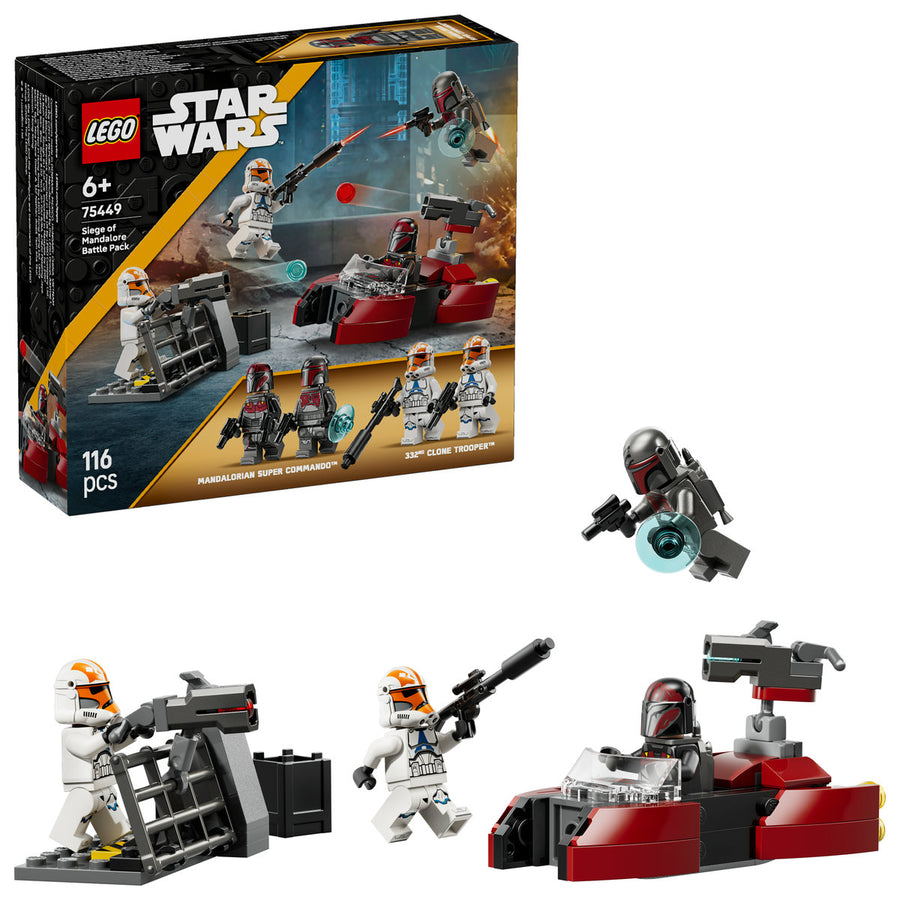 LEGO Star Wars 75449 — Pachet de luptă Asediul de pe Mandalore – imagine 1