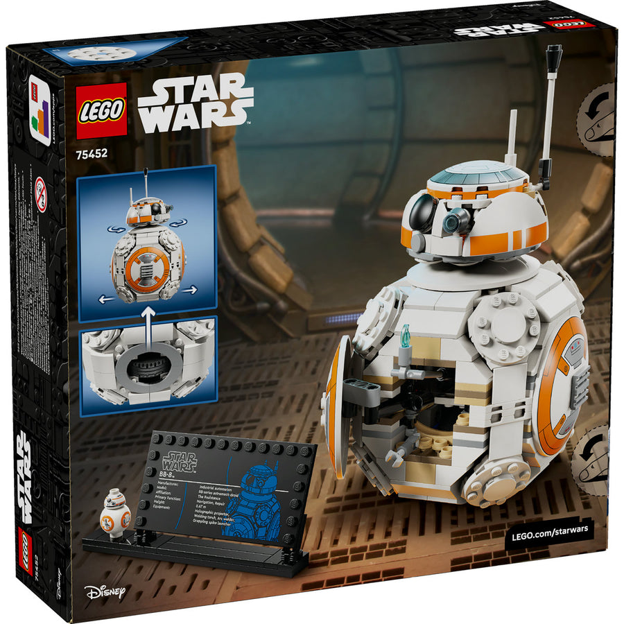 LEGO Star Wars 75452 — Droid Astromech BB-8 – imagine 3