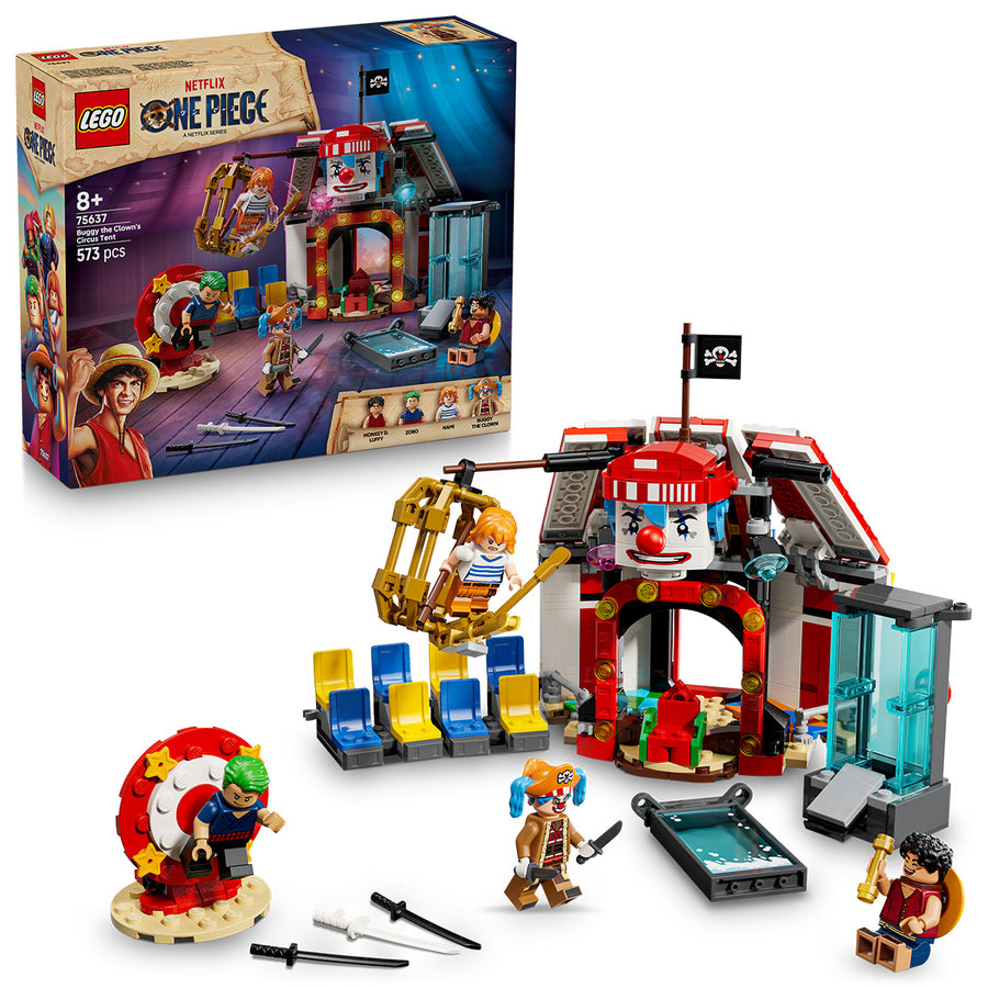 LEGO One Piece 75637 — Cortul de circ al clovnului Buggy – imagine 1