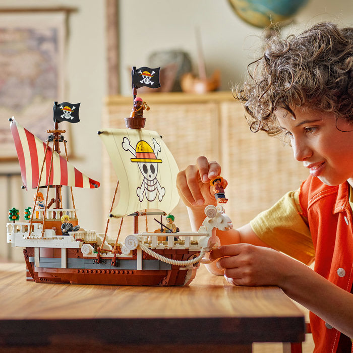 LEGO One Piece 75639 — Corabia de pirati Fâsneata Merry – imagine 8