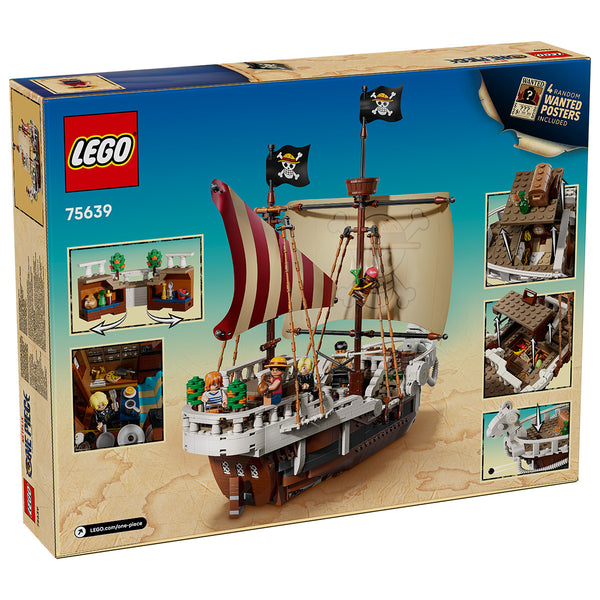 LEGO One Piece 75639 — Corabia de pirati Fâsneata Merry – imagine 3