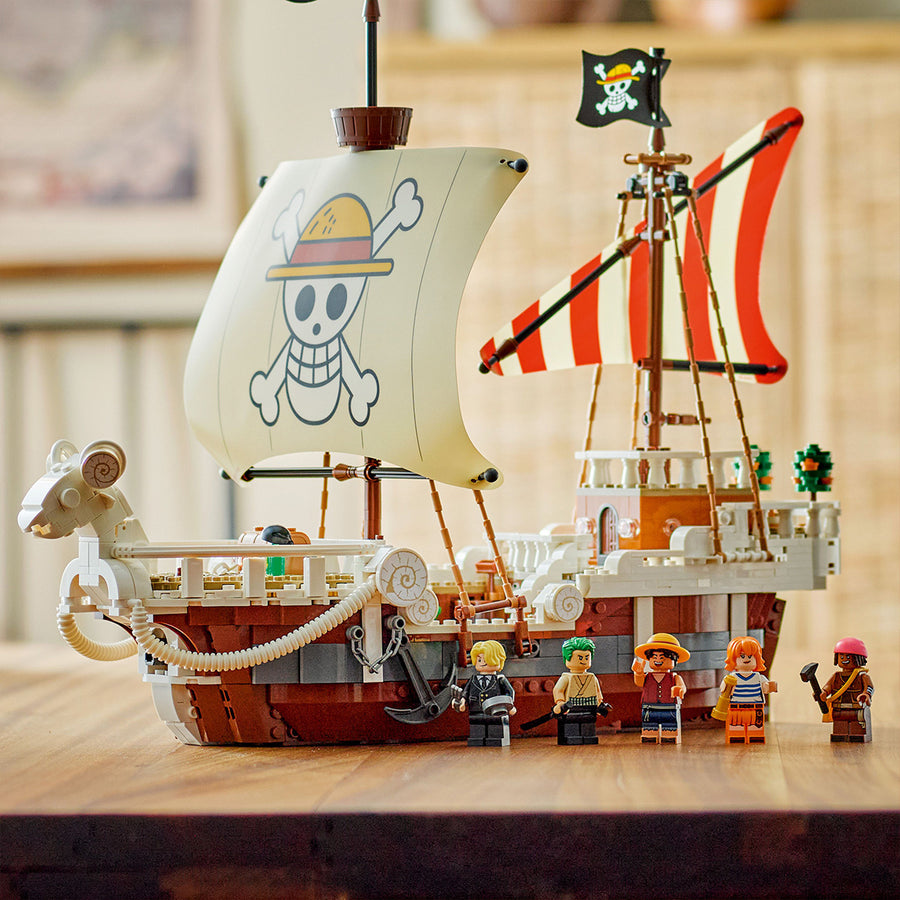 LEGO One Piece 75639 — Corabia de pirati Fâsneata Merry – imagine 5