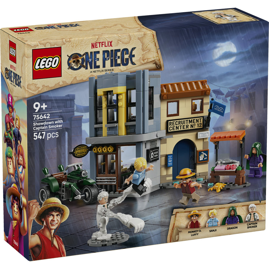 LEGO One Piece 75642 — Înfruntare cu căpitanul Smoker