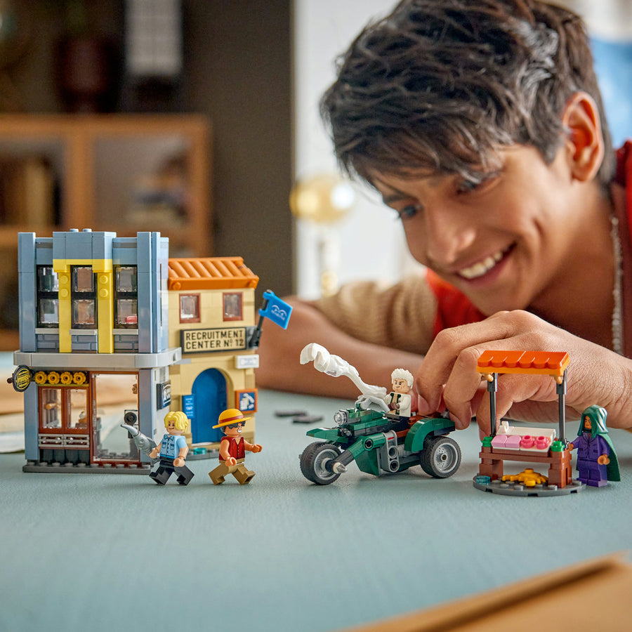 LEGO One Piece 75642 — Înfruntare cu căpitanul Smoker