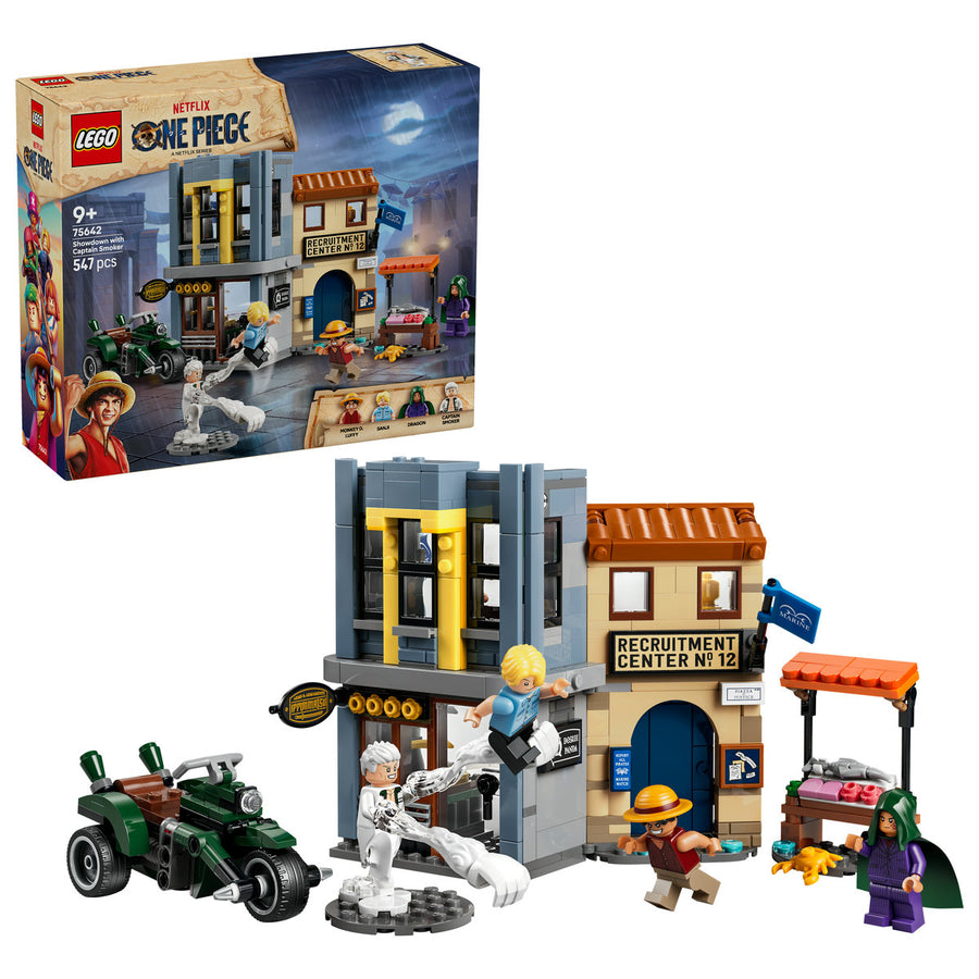 LEGO One Piece 75642 — Înfruntare cu căpitanul Smoker
