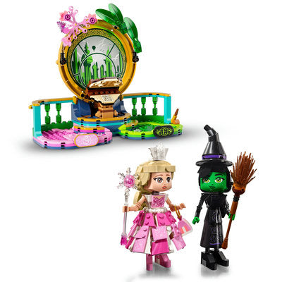 LEGO Wicked 75682 — Figurinele Elphaba și Glinda – imagine 5