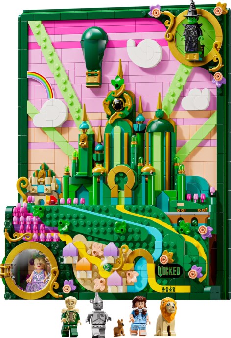 LEGO Wicked 75685 — Tablou Emerald City