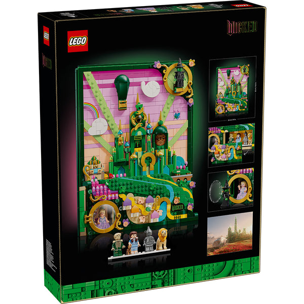 LEGO Wicked 75685 — Tablou Emerald City – imagine 3
