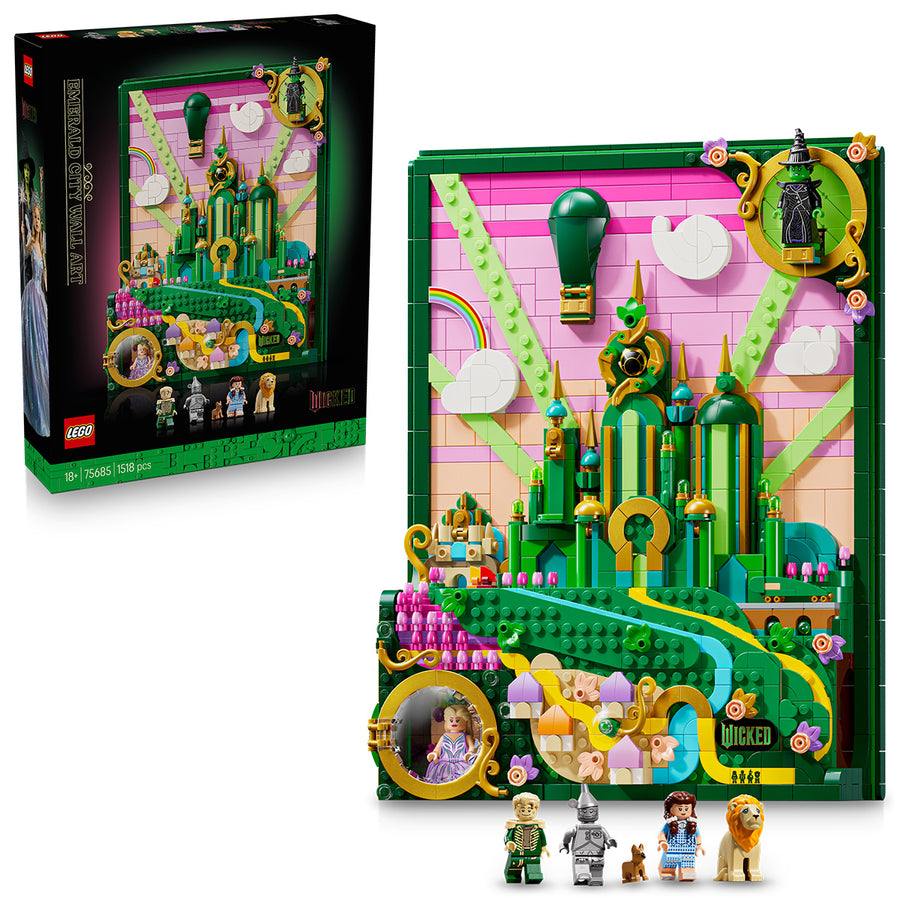 LEGO Wicked 75685 — Tablou Emerald City – imagine 1