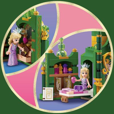 LEGO Wicked 75689 — Emerald City și Castelul Kiamo Ko – imagine 9
