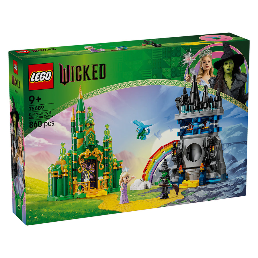 LEGO Wicked 75689 — Emerald City și Castelul Kiamo Ko – imagine 2