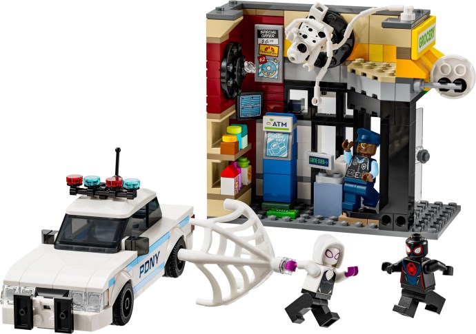 LEGO Marvel 76311 Spider-Verse: Miles Morales vs. Spot — cutia originală sigilată