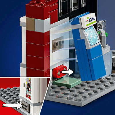 Minifigurinele din setul LEGO 76311 — Miles Morales, Spot și Spider-Verse