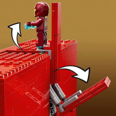 LEGO Marvel Super Heroes 76313 — Sigla și minifigurine MARVEL – imagine 4
