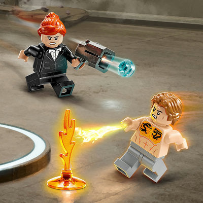 LEGO Marvel Super Heroes 76315 — Laboratorul lui Iron Man: Sala armurilor – imagine 3