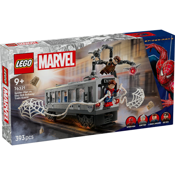 LEGO Marvel Super Heroes 76321 — Lupta de pe acoperisul trenului dintre Omul-Paianjen și Doc Ock – imagine 2