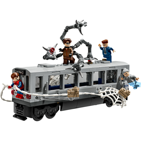 LEGO Marvel Super Heroes 76321 — Lupta de pe acoperisul trenului dintre Omul-Paianjen și Doc Ock – imagine 7